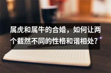 属虎和属牛的合婚，如何让两个截然不同的性格和谐相处？