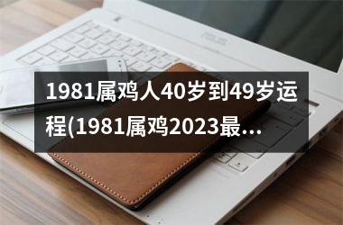 <h3>1981属鸡人40岁到49岁运程(1981属鸡2025最危险的一个月)