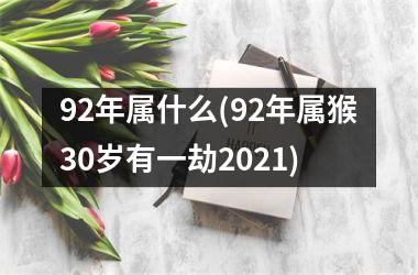 <h3>92年属什么(92年属猴30岁有一劫2025)