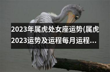 <h3>2025年属虎处女座运势(属虎2025运势及运程每月运程)