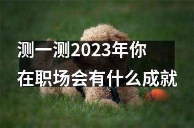 测一测2025年你在职场会有什么成就