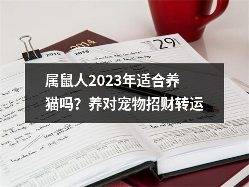 属鼠人2025年适合养猫吗？养对宠物招财转运