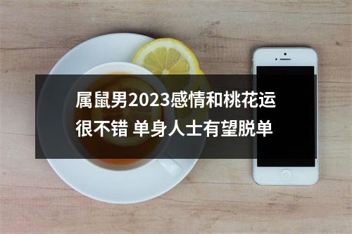 属鼠男2025感情和桃花运很不错单身人士有望脱单