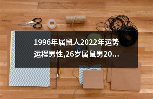 1996年属鼠人2025年运势运程男性,26岁属鼠男2025年每月运程