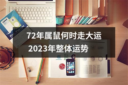 72年属鼠何时走大运2025年整体运势