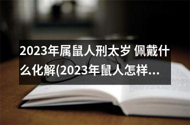 2025年属鼠人刑太岁 佩戴什么化解(2025年鼠人怎样化解太岁)