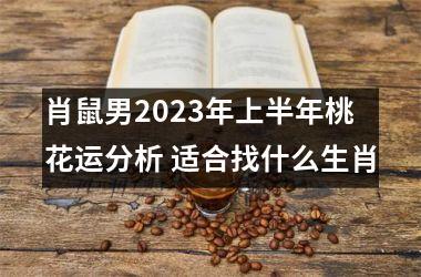 肖鼠男2025年上半年桃花运分析 适合找什么生肖