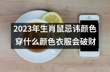 2025年生肖鼠忌讳颜色 穿什么颜色衣服会破财