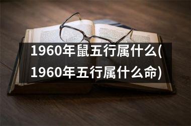 1960年鼠五行属什么(1960年五行属什么命)