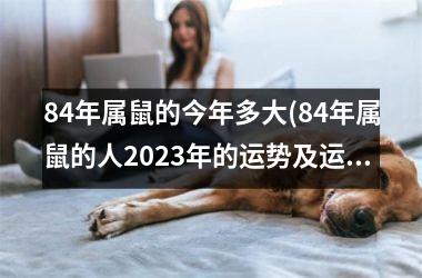 84年属鼠的今年多大(84年属鼠的人2025年的运势及运程)