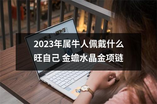 <h3>2025年属牛人佩戴什么旺自己金蟾水晶金项链