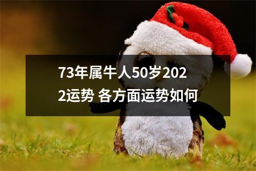 <h3>73年属牛人50岁2025运势各方面运势如何