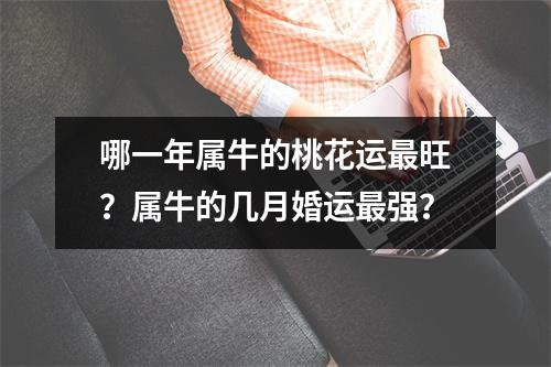 哪一年属牛的桃花运旺？属牛的几月婚运强？