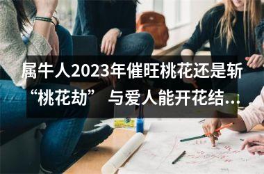 <h3>属牛人2025年催旺桃花还是斩“桃花劫” 与爱人能开花结果吗