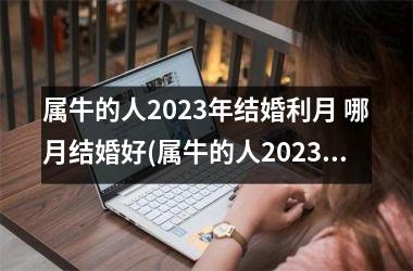 <h3>属牛的人2025年结婚利月 哪月结婚好(属牛的人2025年结婚吉日)