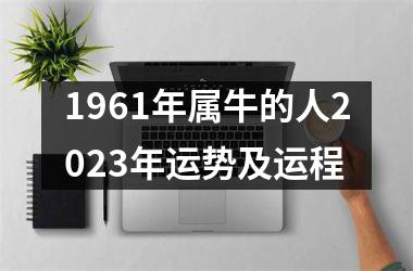 <h3>1961年属牛的人2025年运势及运程