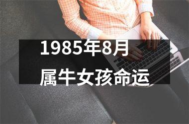 1985年8月属牛女孩命运