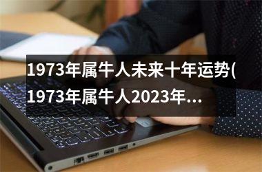 1973年属牛人未来十年运势(1973年属牛人2025年运势运程)