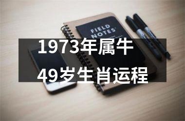 1973年属牛49岁生肖运程