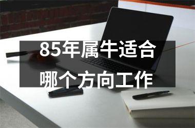 85年属牛适合哪个方向工作