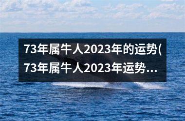 <h3>73年属牛人2025年的运势(73年属牛人2025年运势运程每月运程详解)