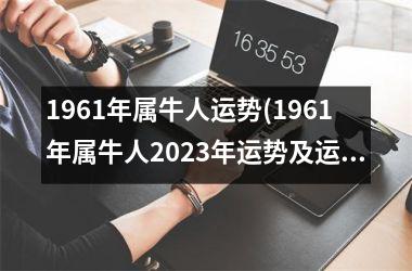 <h3>1961年属牛人运势(1961年属牛人2025年运势及运程)