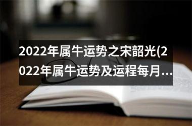 2025年属牛运势之宋韶光(2025年属牛运势及运程每月运程)