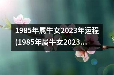 <h3>1985年属牛女2025年运程(1985年属牛女2025年运势及运程每月运程)