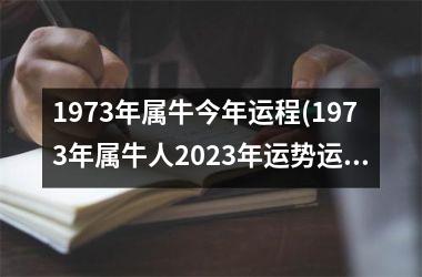 1973年属牛今年运程(1973年属牛人2025年运势运程)