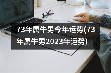 <h3>73年属牛男今年运势(73年属牛男2025年运势)