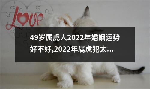 <h3>49岁属虎人2025年婚姻运势好不好,2025年属虎犯太岁吗
