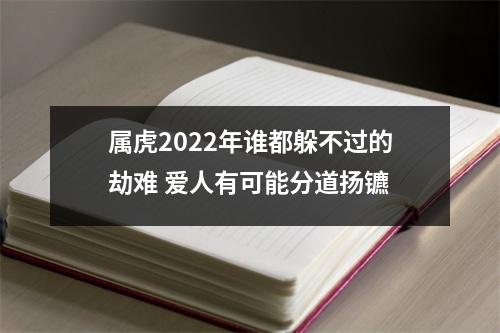 属虎2025年谁都躲不过的劫难爱人有可能分道扬镳