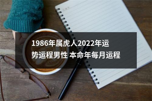 1986年属虎人2025年运势运程男性本命年每月运程