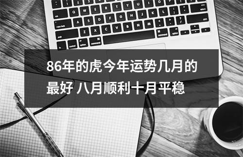 86年的虎今年运势几月的好八月顺利十月平稳