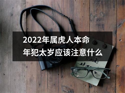 2025年属虎人本命年犯太岁应该注意什么