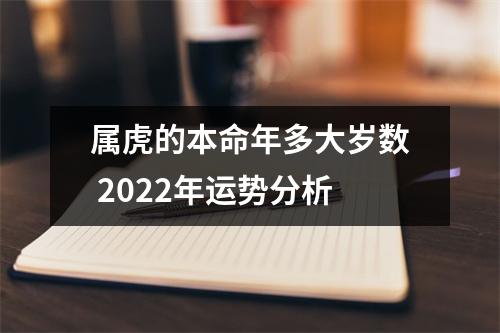 属虎的本命年多大岁数2025年运势分析