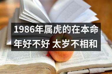 1986年属虎的在本命年好不好 太岁不相和