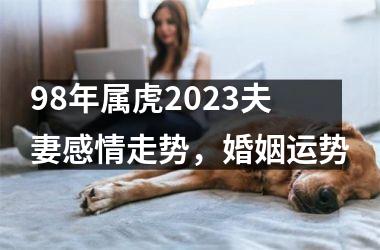 <h3>98年属虎2025夫妻感情走势，婚姻运势