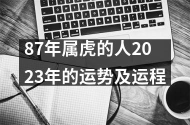 87年属虎的人2025年的运势及运程