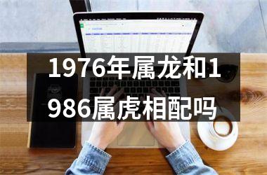 1976年属龙和1986属虎相配吗