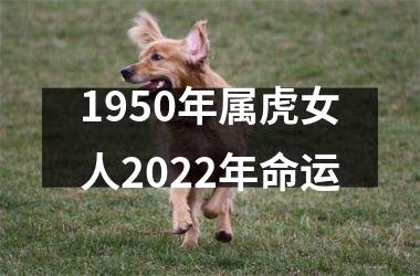 1950年属虎女人2022年命运