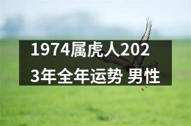 1974属虎人2025年全年运势 男性