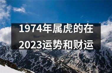 1974年属虎的在2025运势和财运