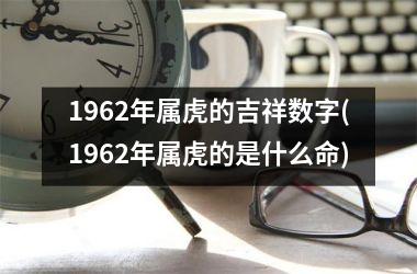 1962年属虎的吉祥数字(1962年属虎的是什么命)