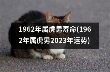 1962年属虎男寿命(1962年属虎男2025年运势)