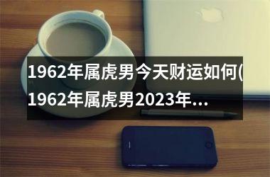 1962年属虎男今天财运如何(1962年属虎男2025年运势)