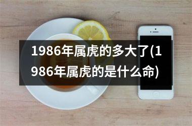 1986年属虎的多大了(1986年属虎的是什么命)