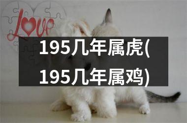 195几年属虎(195几年属鸡)