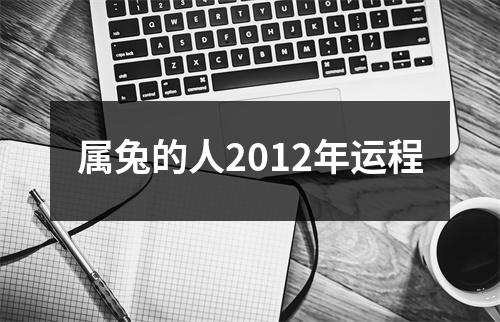 <h3>属兔的人2012年运程