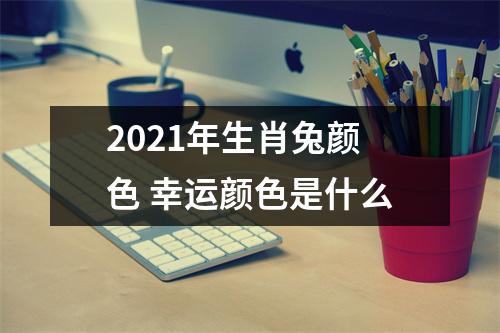 2025年生肖兔颜色幸运颜色是什么